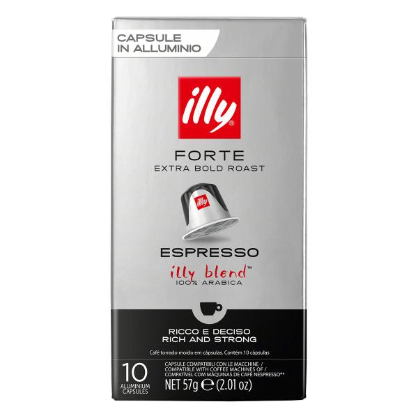 Imagem de Cafe caps illy espresso forte c 10