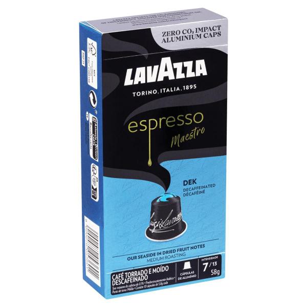 Imagem de Café Cápsula Compatível Nespresso Descafeinado Lavazza 55g