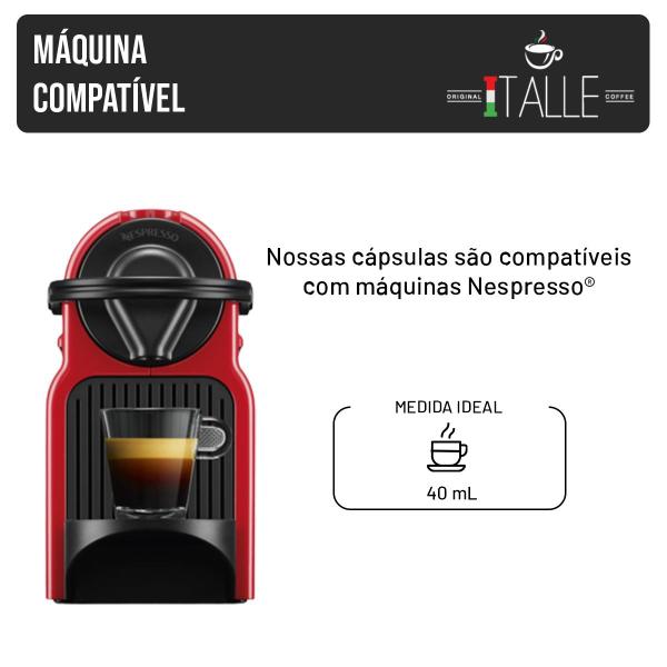 Imagem de Café Cápsula Nespresso Café Italle Compatível 5 Caixas