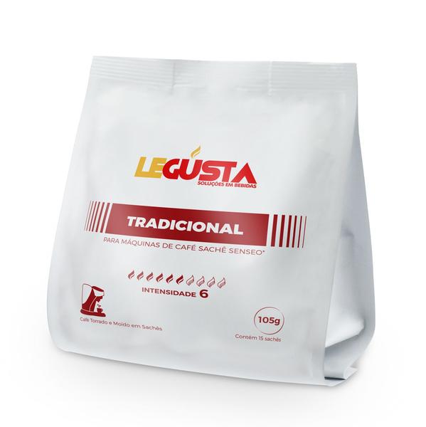 Imagem de Café Compatível Senseo Tradicional Legusta 15 un