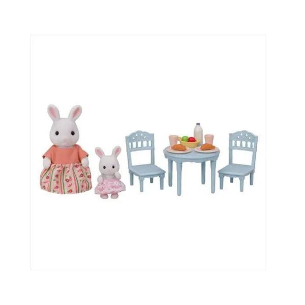 Imagem de Café Da Manhã Mamãe Bebê Coelhos De Neve Sylvanian Families 5682