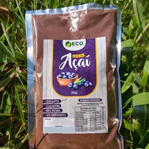 Imagem de Café de Açaí 250gr Torrado e Moído Original Eco Viveiro