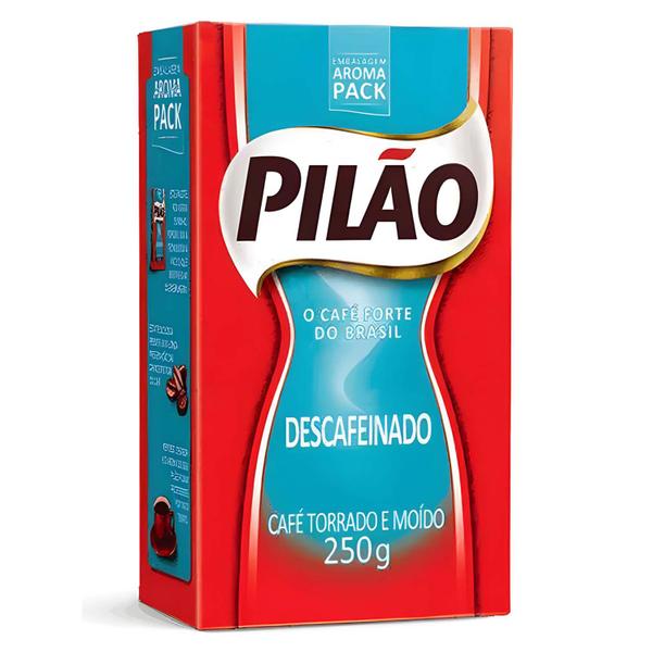 Imagem de Café Descafeinado Torrado e Moído Pilão 250g Vácuo