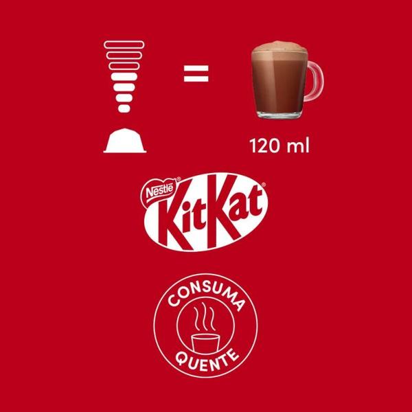 Imagem de Café em cápsula Nescafé Dolce Gusto Chococino KitKat 10 unidades