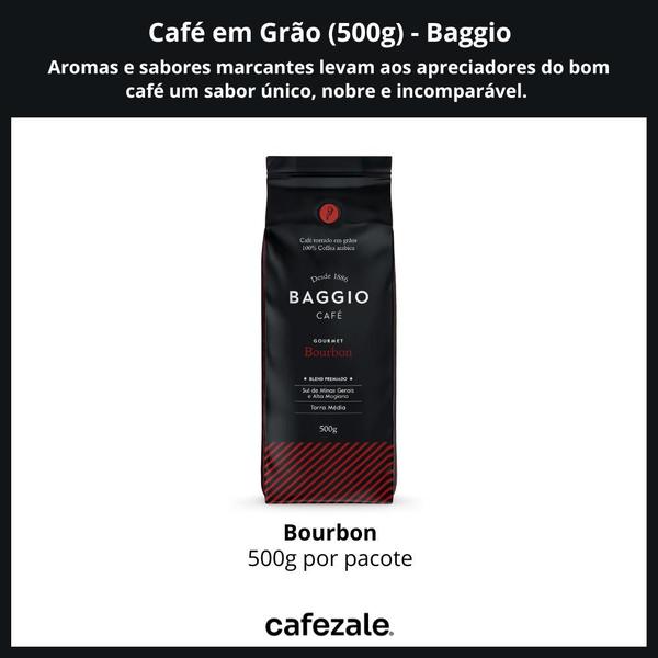 Imagem de Café em Grão, Baggio, Bourbon, 500g