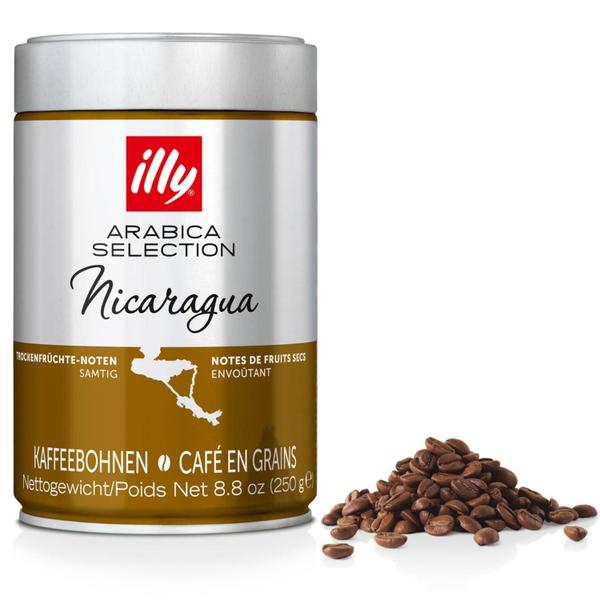 Café Em Grão Illy Arabica Selection Nicaragua 250G Imagem de Café Em Grão Illy Arabica Selection Nicaragua 250G