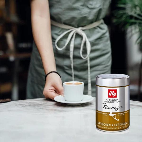 Café Em Grão Illy Arabica Selection Nicaragua 250G Imagem de Café Em Grão Illy Arabica Selection Nicaragua 250G