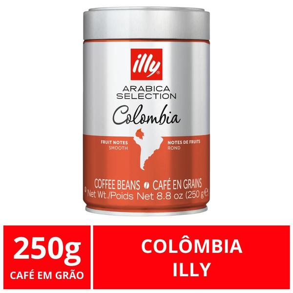 Imagem de Café em Grão, Illy Selection, Colombia, Lata 250g