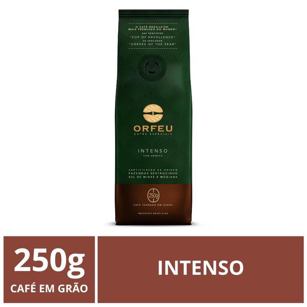 Imagem de Café em Grão, Orfeu, Intenso, 250g