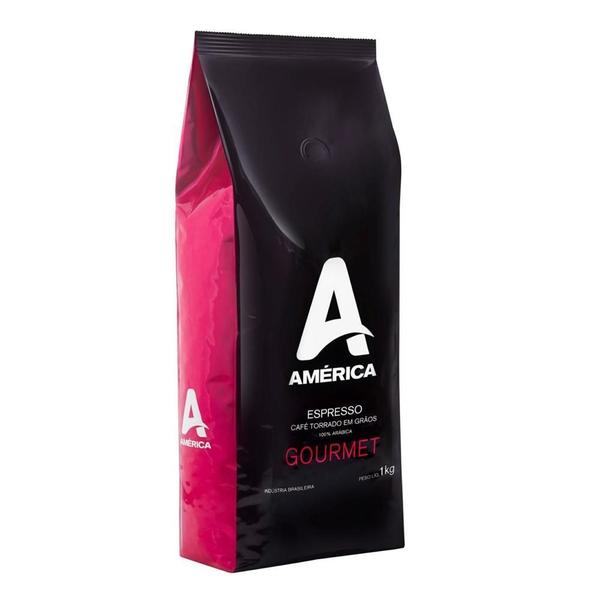 Imagem de Café em Grãos América Gourmet 1kg - América