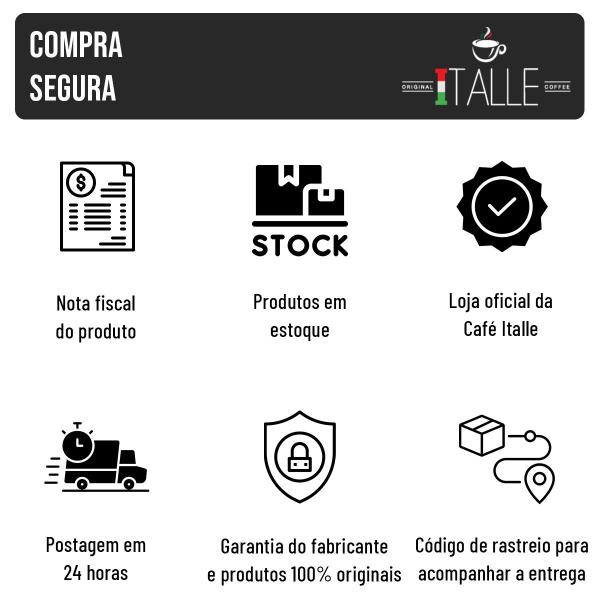Cafe em Grãos Café Torrado Arábica Em Grãos 3kg Gourmet - Café Italle Imagem de Cafe em Grãos Café Torrado Arábica Em Grãos 3kg Gourmet