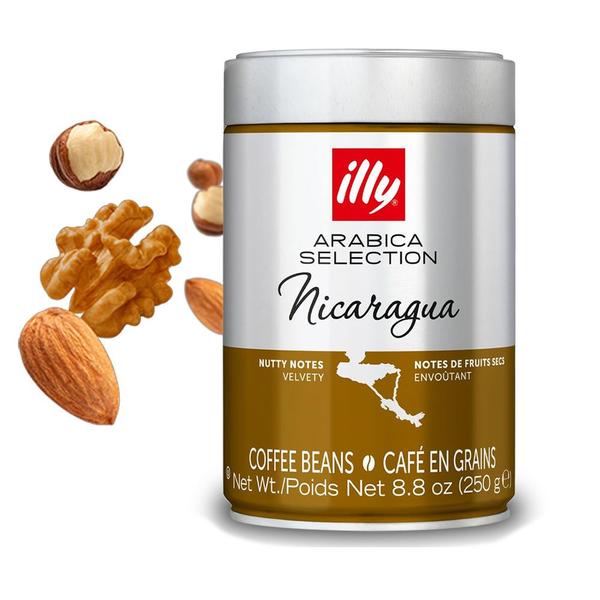 Café em Grãos Illy Nicarágua 100%Arábica250g - Illy Café Imagem de Café em Grãos Illy Nicarágua 100%Arábica250g