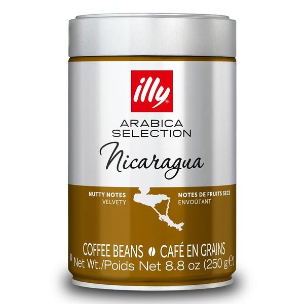 Café em Grãos Illy Nicarágua 100%Arábica250g - Illy Café Imagem de Café em Grãos Illy Nicarágua 100%Arábica250g