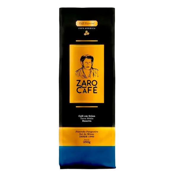 Café em Grãos Torra Média Moderado Zaro Café 500g Imagem de Café em Grãos Torra Média Moderado Zaro Café 500g