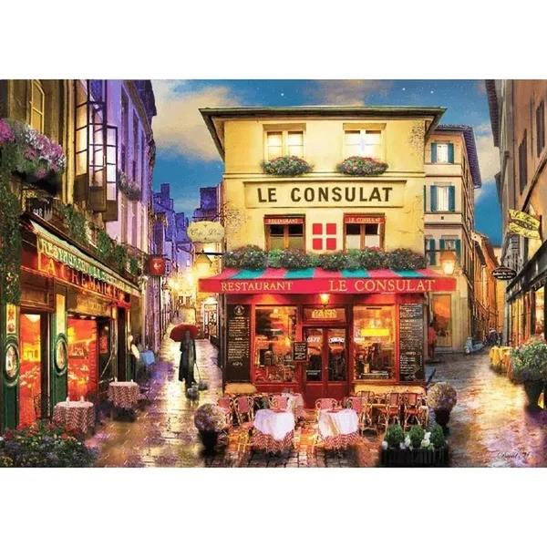 Imagem de Café em Paris Puzzle 500 Peças - Grow