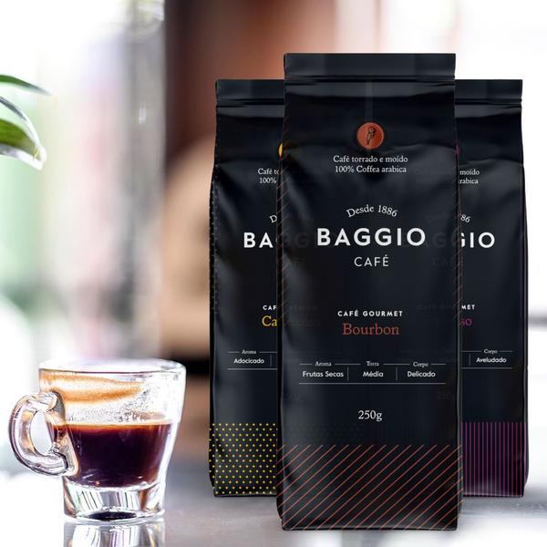 Imagem de Café Em Pó Baggio - 6 Pacotes - 1.500g - Café Gourmet Arábica Moído