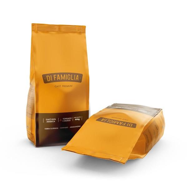 Imagem de Café Especial Arábica Premium Moído Di Famiglia 500g