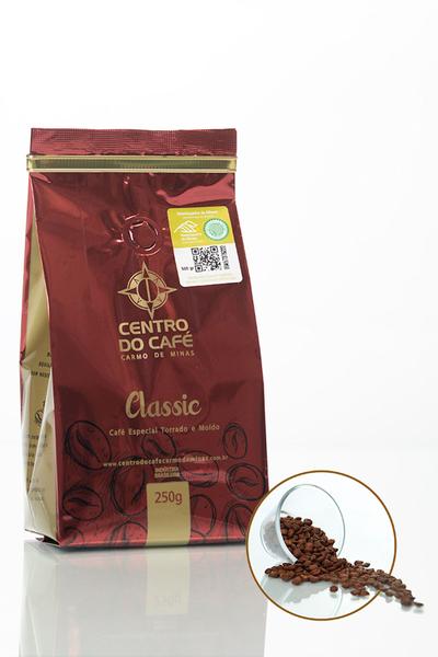 Café Especial Classic , Em grãos. 250 gr/ 500 gr - Centro do Café Carmo de Minas Imagem de Café Especial Classic , Em grãos. 250 gr/ 500 gr