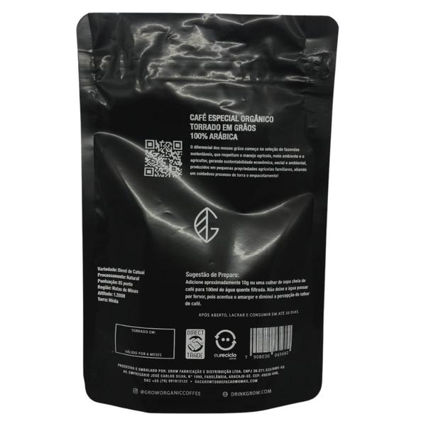 Café Especial Orgânico Torrado e Moído GROW Clássico Blend 03 250g Imagem de Café Especial Orgânico Torrado e Moído GROW Clássico Blend 03 250g