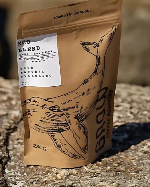 Imagem de Café Especial Orgânico Torrado Em Grãos Grow ECO BLEND 250g