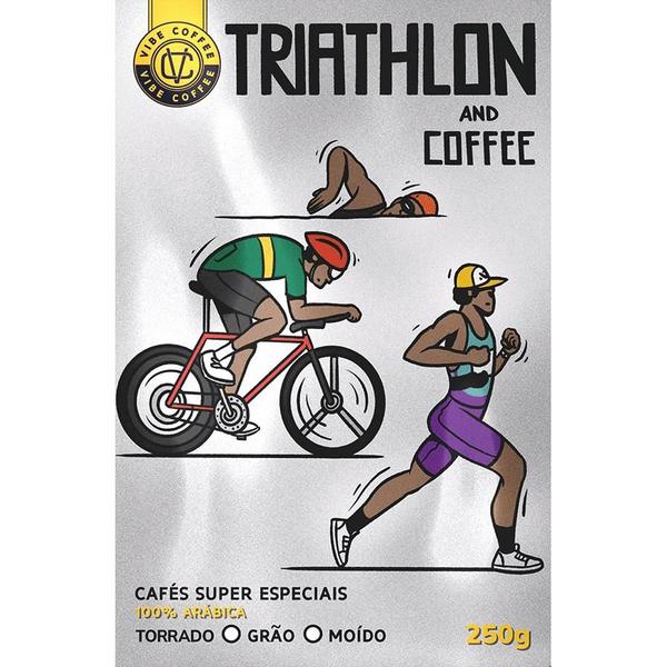 Imagem de Café Especial Triathlon and Coffee em Grão  Caldo de Cana, Caramelo, Açucar Mascavo e Avelã - 250g