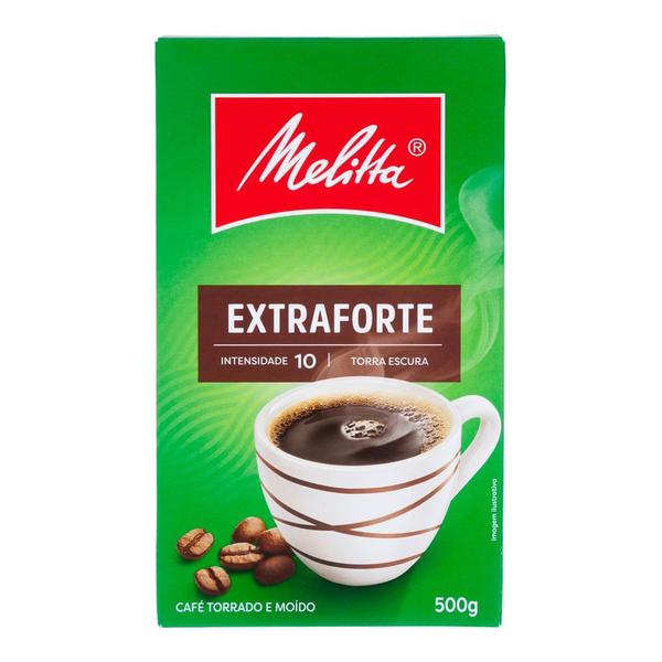 Imagem de Café Extra Forte Torrado e Moído Melitta 500g