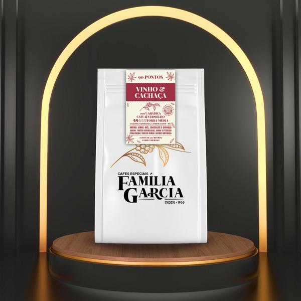 Imagem de Café Família Garcia Especial Vinho e Cachaça 500g.