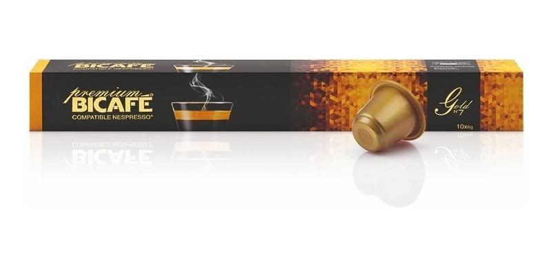 Imagem de Café Gold 10 Cápsulas Compatíveis Nespresso Bicafé