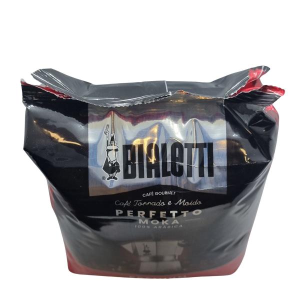 Café Gourmet Bialetti 100% Arábica Torrado Moído Perfetto Moka Premium Torra Média para Cafeteira Italiana 250g Imagem de Café Gourmet Bialetti 100% Arábica Torrado Moído Perfetto Moka Premium Torra Média para Cafeteira Italiana 250g