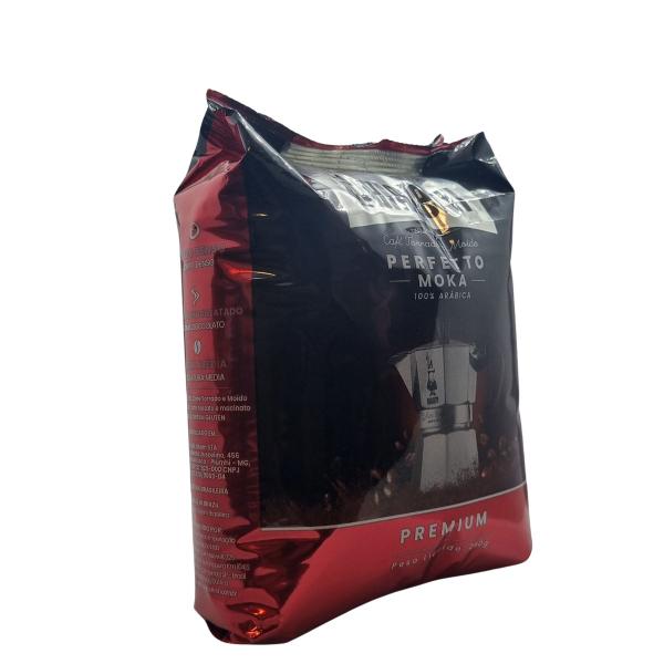 Café Gourmet Bialetti 100% Arábica Torrado Moído Perfetto Moka Premium Torra Média para Cafeteira Italiana 250g Imagem de Café Gourmet Bialetti 100% Arábica Torrado Moído Perfetto Moka Premium Torra Média para Cafeteira Italiana 250g