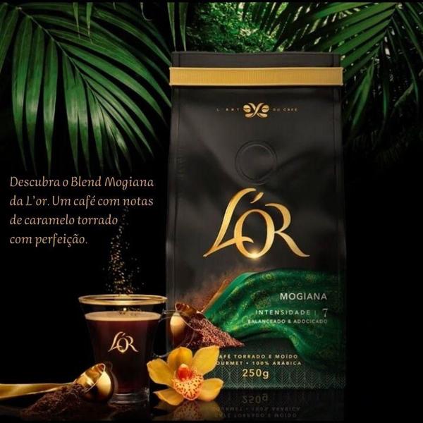 Imagem de Café Gourmet Lor Mogiana Torrado E Moído Kit 5 Pacotes 250G