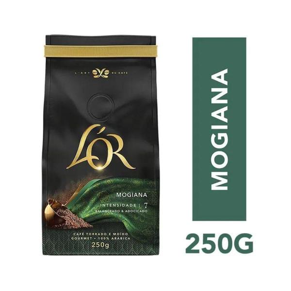 Imagem de Café Gourmet Lor Mogiana Torrado E Moído Kit 5 Pacotes 250G