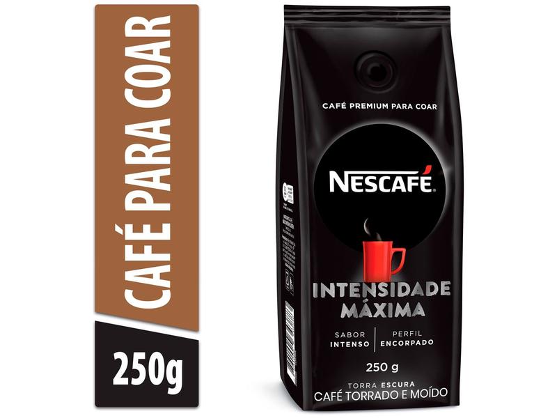 Café Gourmet Nescafé Intensidade Máxima - Arábica 250g Imagem de Café Gourmet Nescafé Intensidade Máxima
