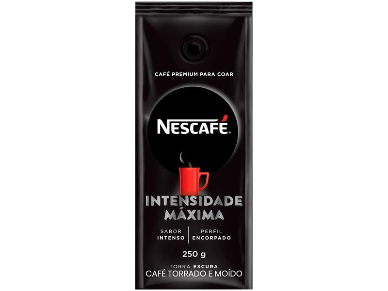 Café Gourmet Nescafé Intensidade Máxima - Arábica 250g Imagem de Café Gourmet Nescafé Intensidade Máxima