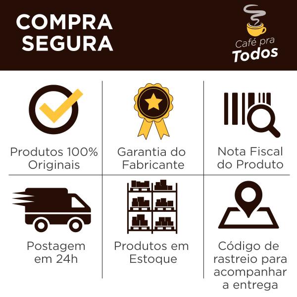 Imagem de Café Gourmet Torrado/Moido Delta Q + Cafeteira Italiana