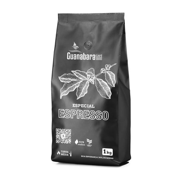 Café Guanabara Especial Espresso - 1kg - Guanabara Cafe Imagem de Café Guanabara Especial Espresso - 1kg