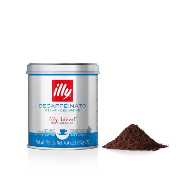 Café Illy Descafeinado moído 125 g Imagem de Café Illy Descafeinado moído 125 g