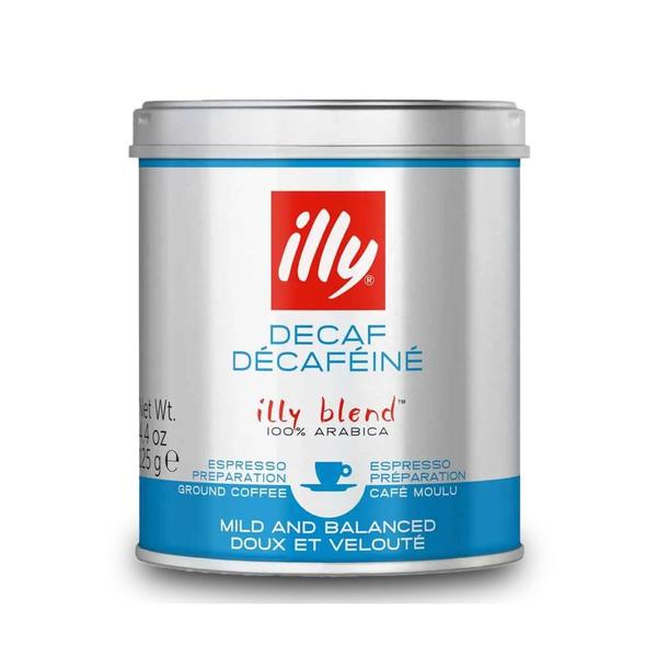 Imagem de Café Illy Descafeinado Moído Espresso Lata 125g