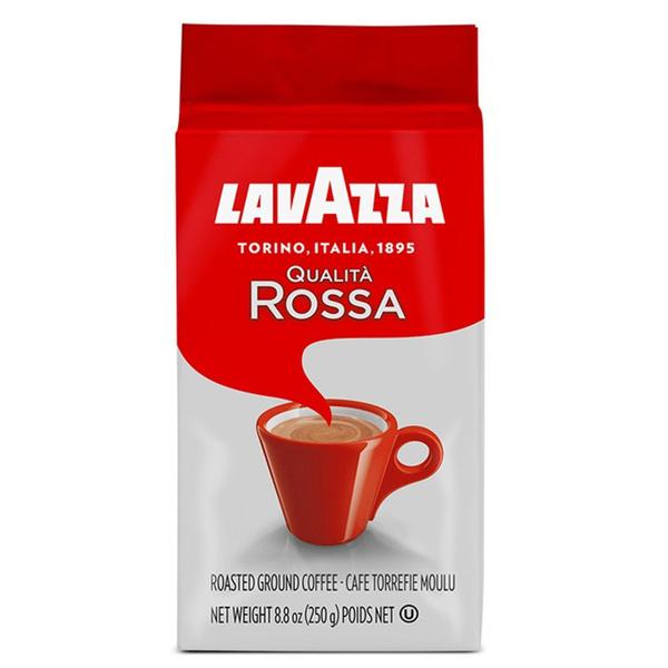 Imagem de Café Italiano LAVAZZA Qualitá Rossa Moído (Vácuo) 250g