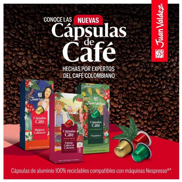 Imagem de Café Juan Valdez Mujeres Cafeteras 44,8G (8 Cápsulas)