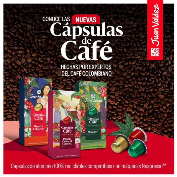 Café Juan Valdez Paisaje Cultural 44,8G (8 Cápsulas) Imagem de Café Juan Valdez Paisaje Cultural 44,8G (8 Cápsulas)