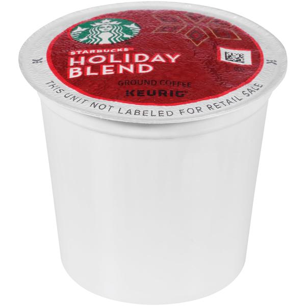 Imagem de Café K Cup em cápsulas Starbucks Holiday Blend 860 ml (72 unidades)