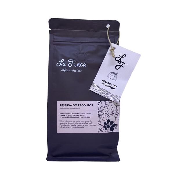 Café La Finca Reserva do Produtor em grãos 250g Imagem de Café La Finca Reserva do Produtor em grãos 250g