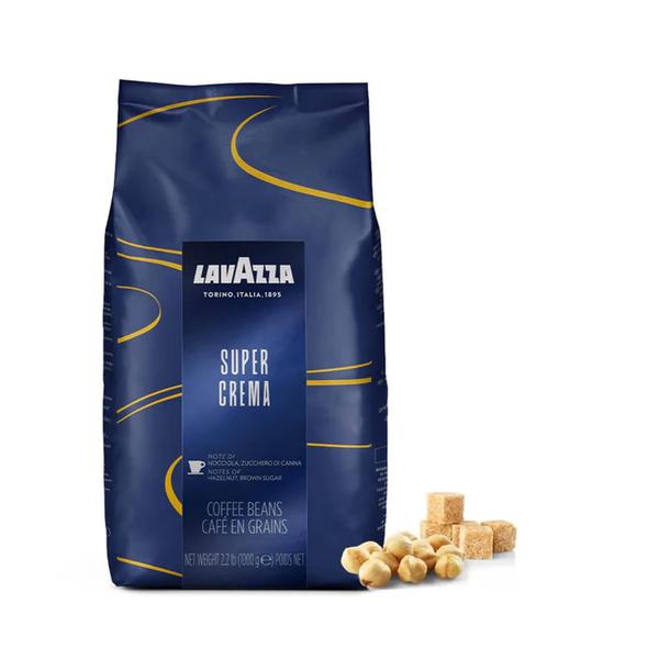 Imagem de Café Lavazza Super Crema, feijão integral, 1 kg de torrefação leve a média