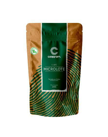 Café Microlote em Grãos Coopfam 250g Imagem de Café Microlote em Grãos Coopfam 250g