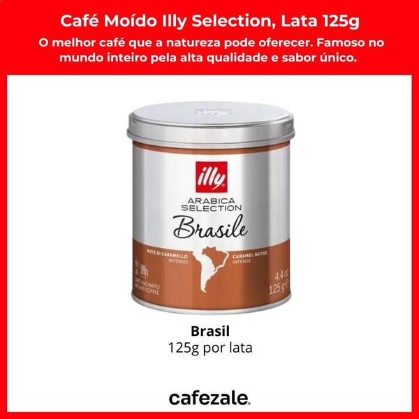 Imagem de Café Moído, Brasil, Illy Selection, Lata 125G