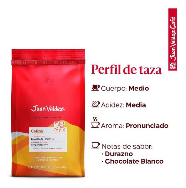 Imagem de Café Moído Colina Premium Select Juan Valdez 250g - Clássico