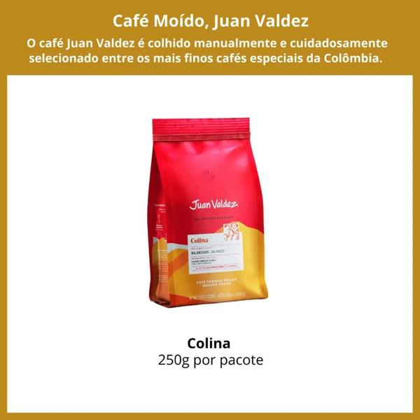 Imagem de Café Moido Colombiano Juan Valdez Colina 250G (3 Pct)