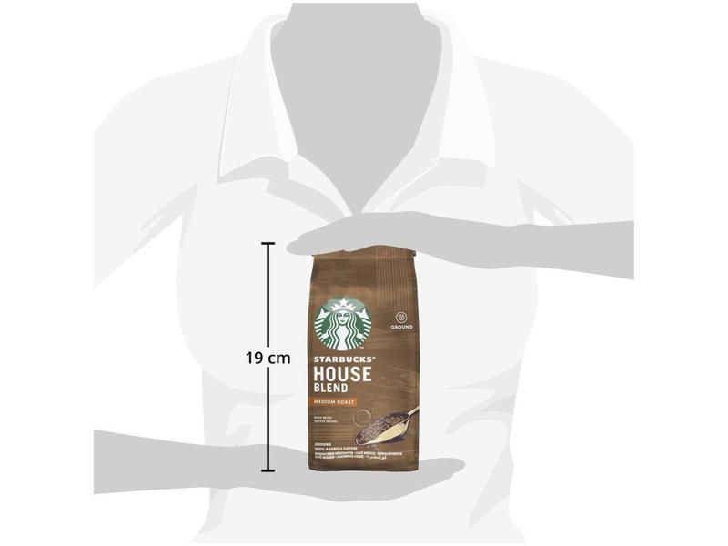 Imagem de Café Moído Especial Starbucks House Blend - 100% Arábica Pacote 250g