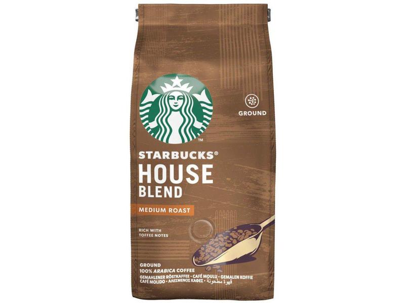 Imagem de Café Moído Especial Starbucks House Blend - 100% Arábica Pacote 250g